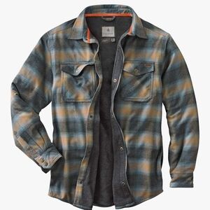 Nwt Legendary Whitetails Men’s Heavyduty Plaid Insulted Flannel Shirt Jacket